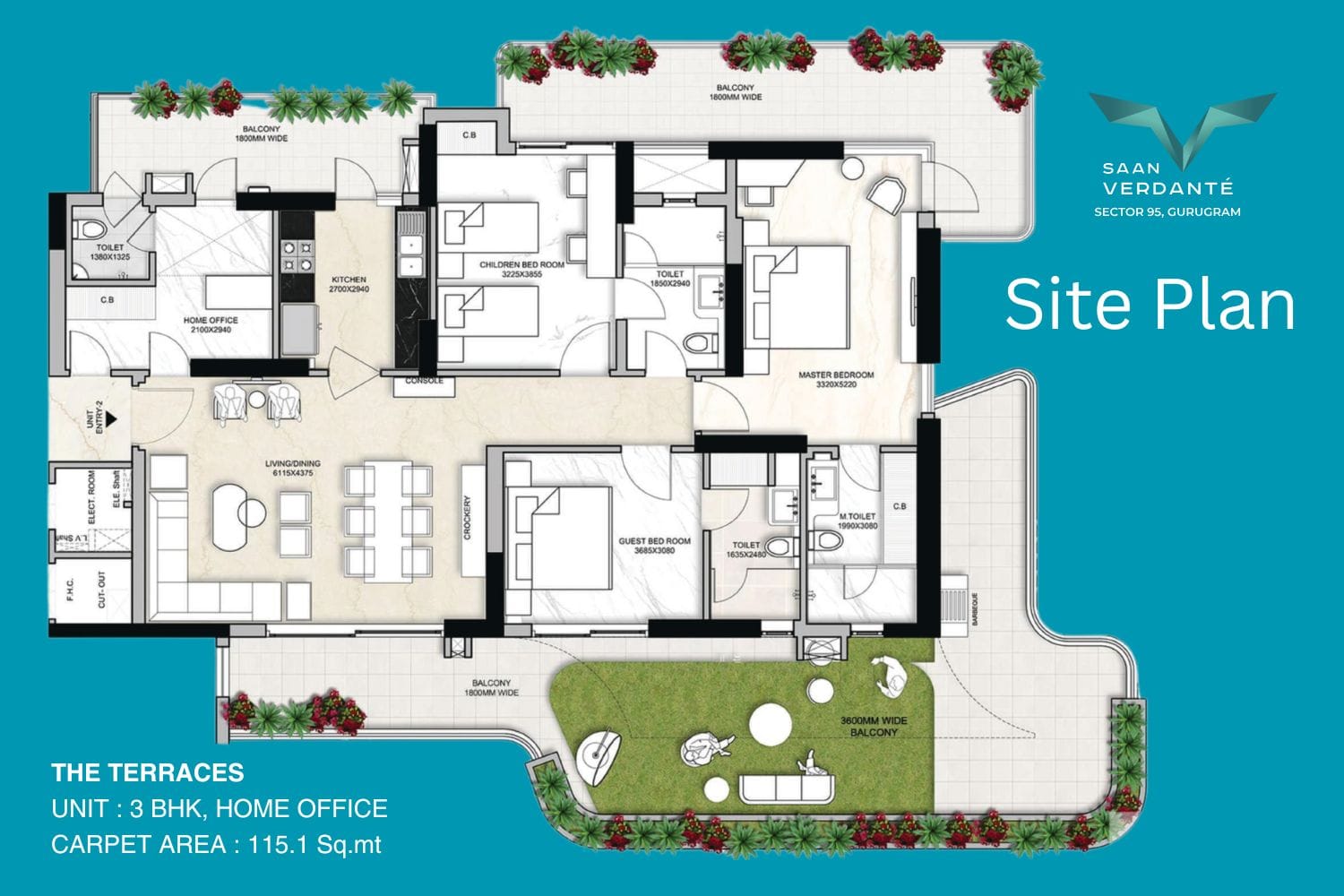 Saan Verdante Site Plan